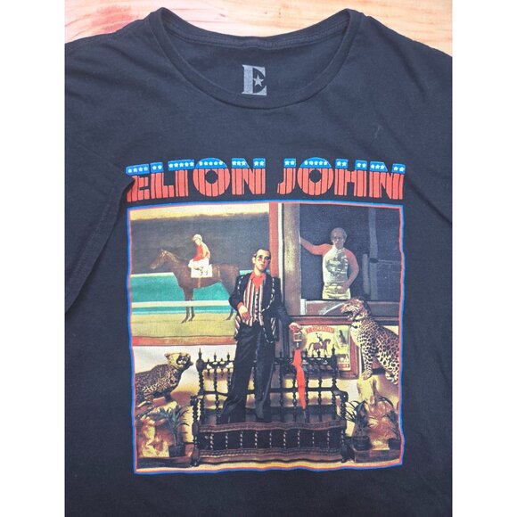 Elton John Graphic Vintage Style T-Shirt XL - Picture 4 of 6